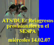 REINGRESOS PROVISIONALES EN LA CATEGORIA DE ATS/DUE
