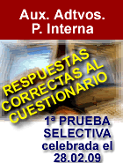 Proceso de selección, por P. Interna, de Aux. Adtvos. a Administrativos en el SESPA