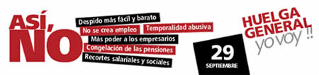 El mismo día que está prevista la concentración de delegados sindicales de toda España en Madrid 