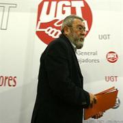 Rueda de prensa previa a la Convención de Delegados de UGT Asturias...