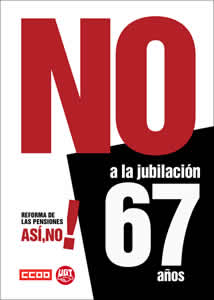 Mañana a las 12h. a la calle en Oviedo por Recuperar derechos, defender el Estado Social, no a la jubilación a los 67 años