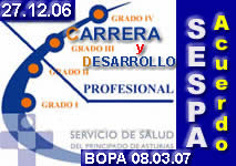 OPE,s y Carreras y Desarrollos Profesionales en el SESPA