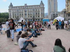 La manifestación del domingo está convocada por representantes de las distintas acampadas de Oviedo, Gijón, Avilés, Mieres, Siero y Langreo