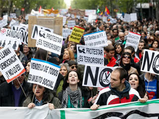 Domingo contra la privatización de la sanidad en varias partes de España