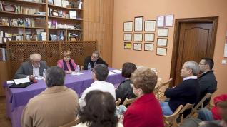 Acto del Club de LA NUEVA ESPAÑA que se celebró en la sede social del colectivo «Les Filanderes»