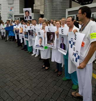 En la prensa: Conflicto en la sanidad asturiana - Cuarto día de paros ayer