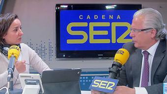 Baltasar Garzón, entrevistado esta mañana por Pepa Bueno en el espacio 'Hoy por Hoy' de la CADENA SER