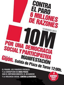 En Asturias es en Gijón a las 12:00 h. del domingo día 10, con salida de la Plaza de Toros