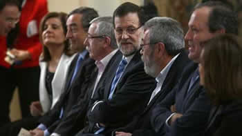 Ilustrada con la ansiada foto que quería Rajoy