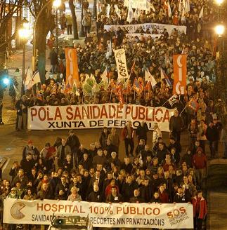 Vigo defiende su sanidad pública