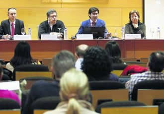 Este jueves pasado en Avilés dentro del ciclo 'Cultura y Salud' que organiza la Universidad de Oviedo