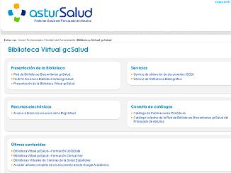 La Biblioteca Virtual en el Sistema Sanitario Público del Principado de Asturias, activa para todos/as