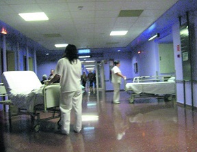 Los hospitales colapsados... y aún no ha llegado lo peor de la gripe