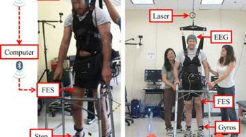 Expertos del departamento de Neurología e Ingeniería Biomédica de la Universidad de California (EE UU), lograron que el afectado caminara por una superficie de 3,66m usando un sistema basado en el electroencefalograma
