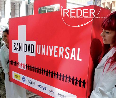 Publicado el Informe REDER (Red de Denuncia y Resistencia al RDL 16/2012)